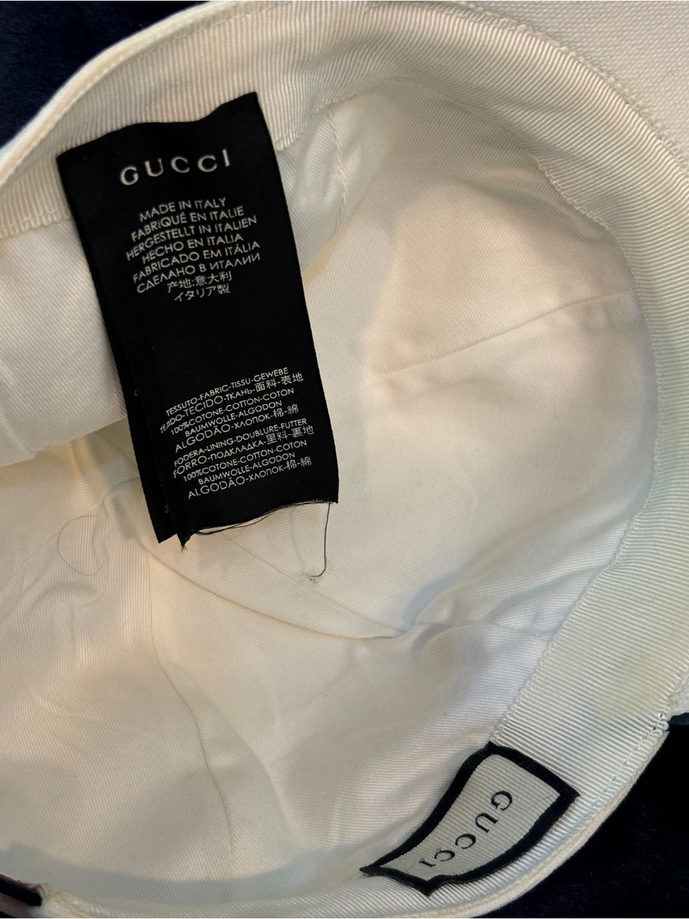 Gucci Interlocking Logo Baseball Hat 🔥 - Picture 5 of 7